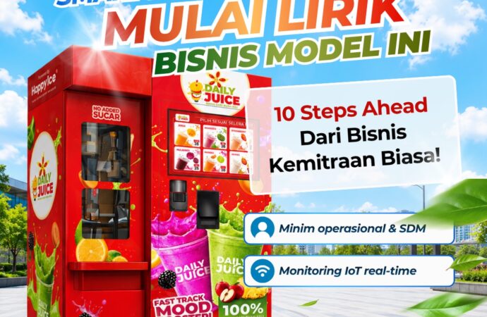 Daily Juice Smart Automated Juice Bar Ini Bikin Bisnis Minuman Sehat Naik Kelas